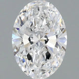 1.18ct Oval Lab Grown Diamond (Colour D, Clarity SI1, IGI Certified)