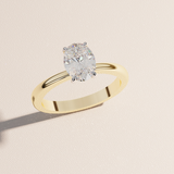 Bitono solitaire ring setting