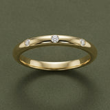 Argolla con diamantes