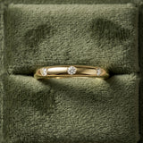 Argolla con diamantes
